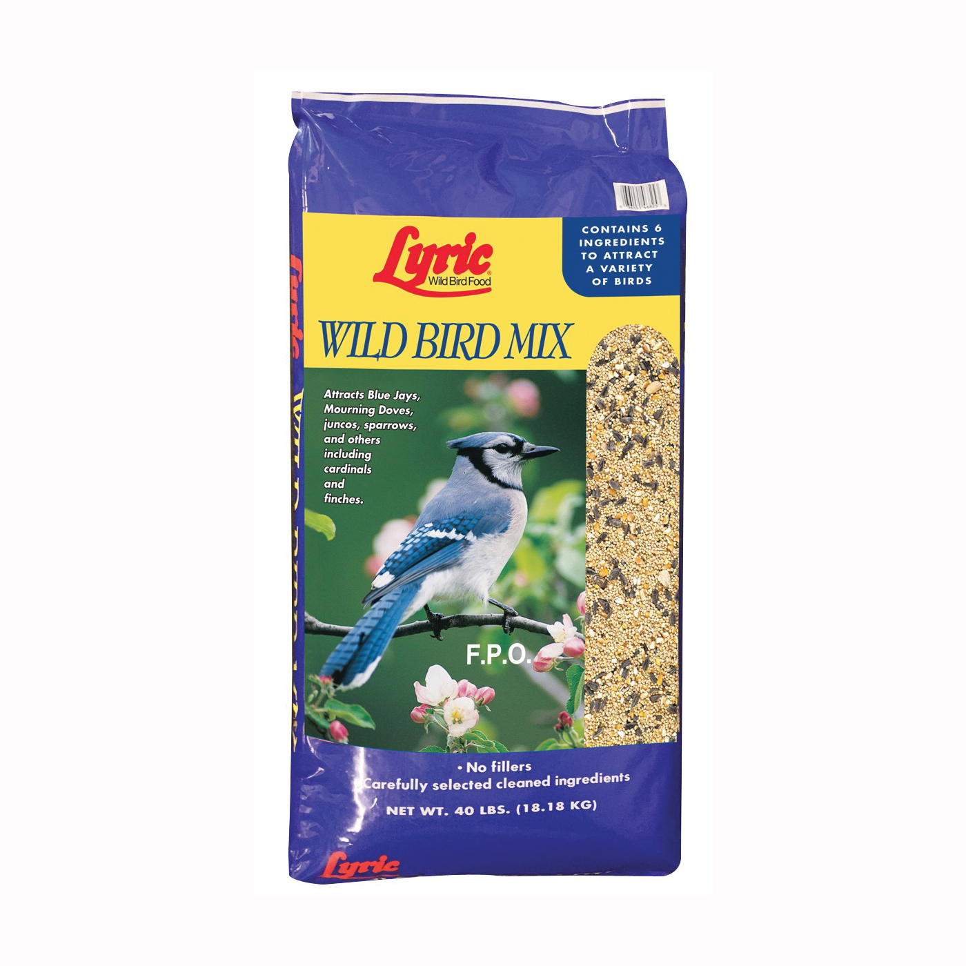 26-46825 Wild Bird Feed, 40 lb Bag