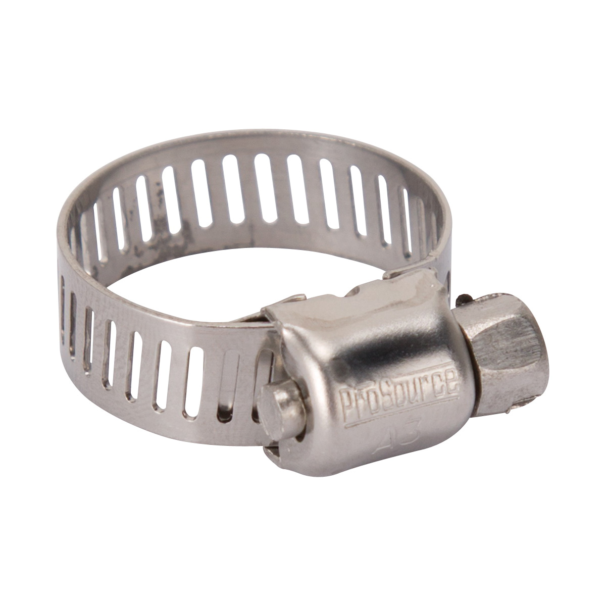 ProSource HCMSS08 Interlocked Hose Clamp, Stainless Steel, Stainless Steel - 1