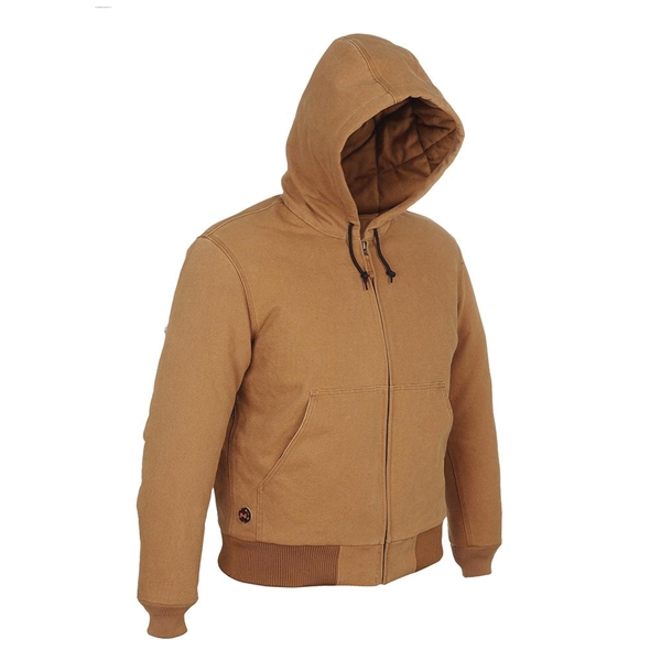 Mobile Warming MWJ18M13-16-04 Foreman Jacket, L, Men's, Fits to Chest Size: 42 in, Cotton, Tan - 2