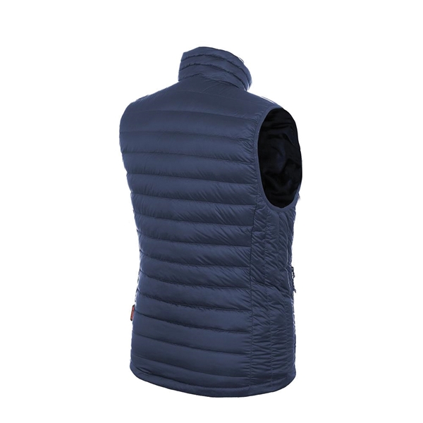 Mobile Warming MWJ18M08-06-04 Endeavor Vest, L, Men's, Fits to Chest Size: 42 in, Nylon, Navy - 5