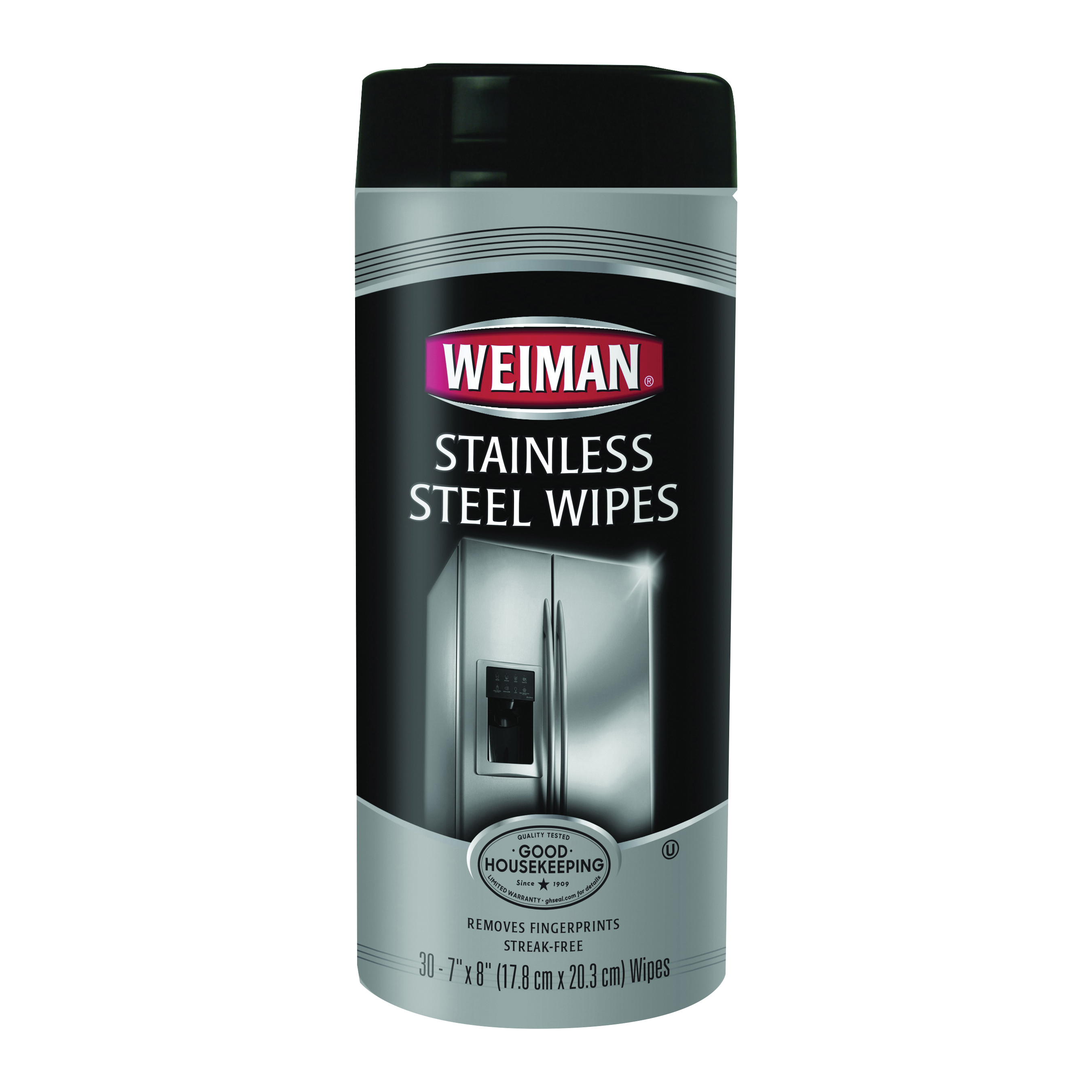 Weiman 92 Stainless Steel Wipes, 8 in L, 7 in W, Fresh - 1