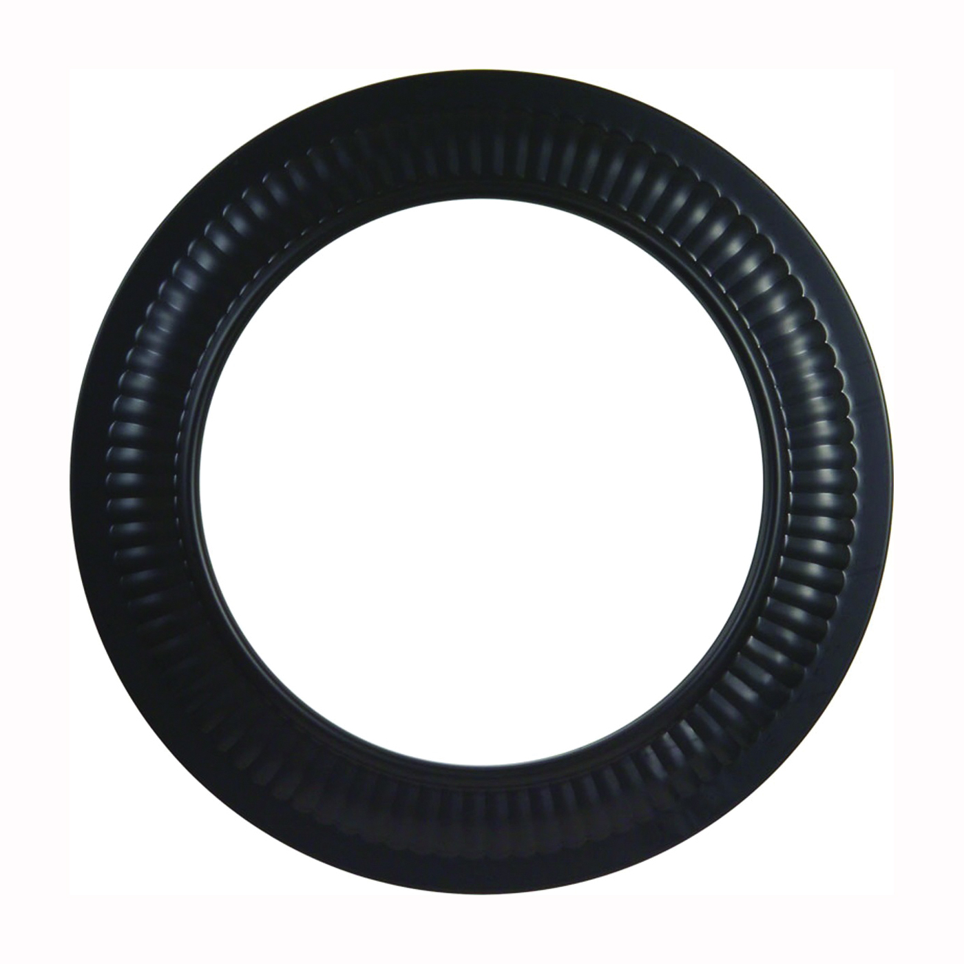 Imperial BM0093 Stove Pipe Collar, 5 in Dia, Steel, Black, Matte