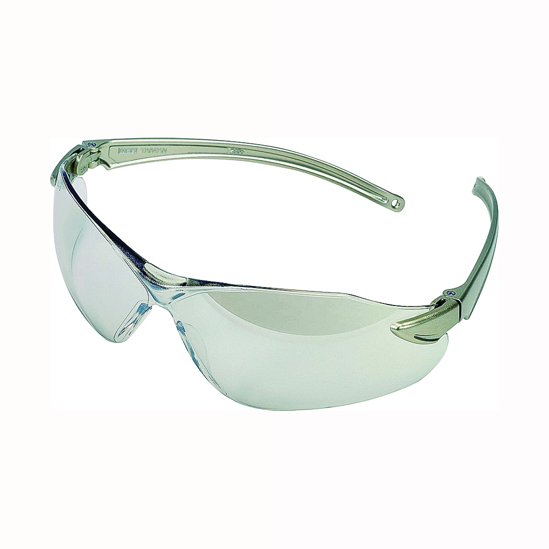 10083087 Safety Glasses, Unisex, Anti-Fog Lens, Lightweight Frame, Champagne Gold Frame