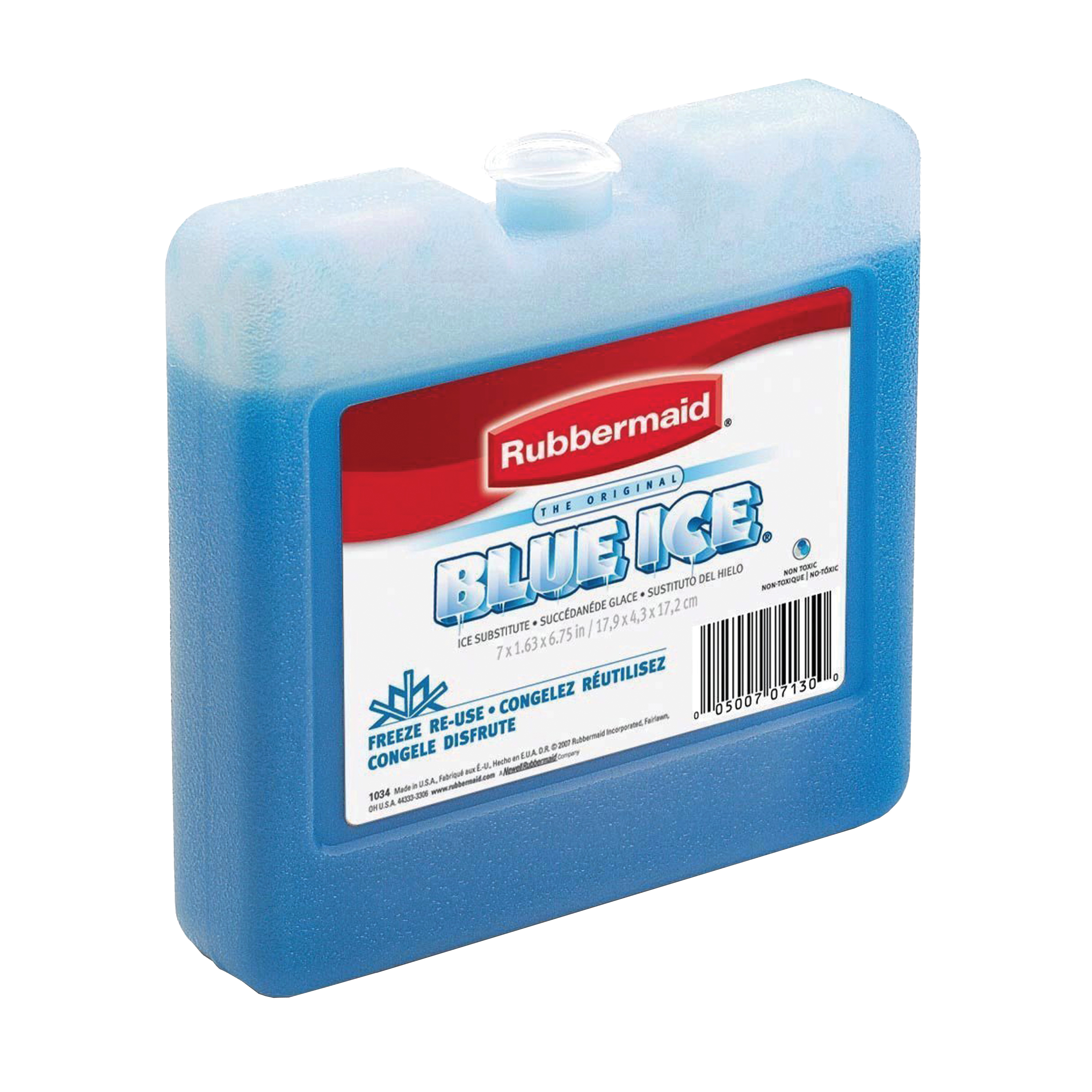Rubbermaid 1034TL220 Ice Substitute, Blue - 1