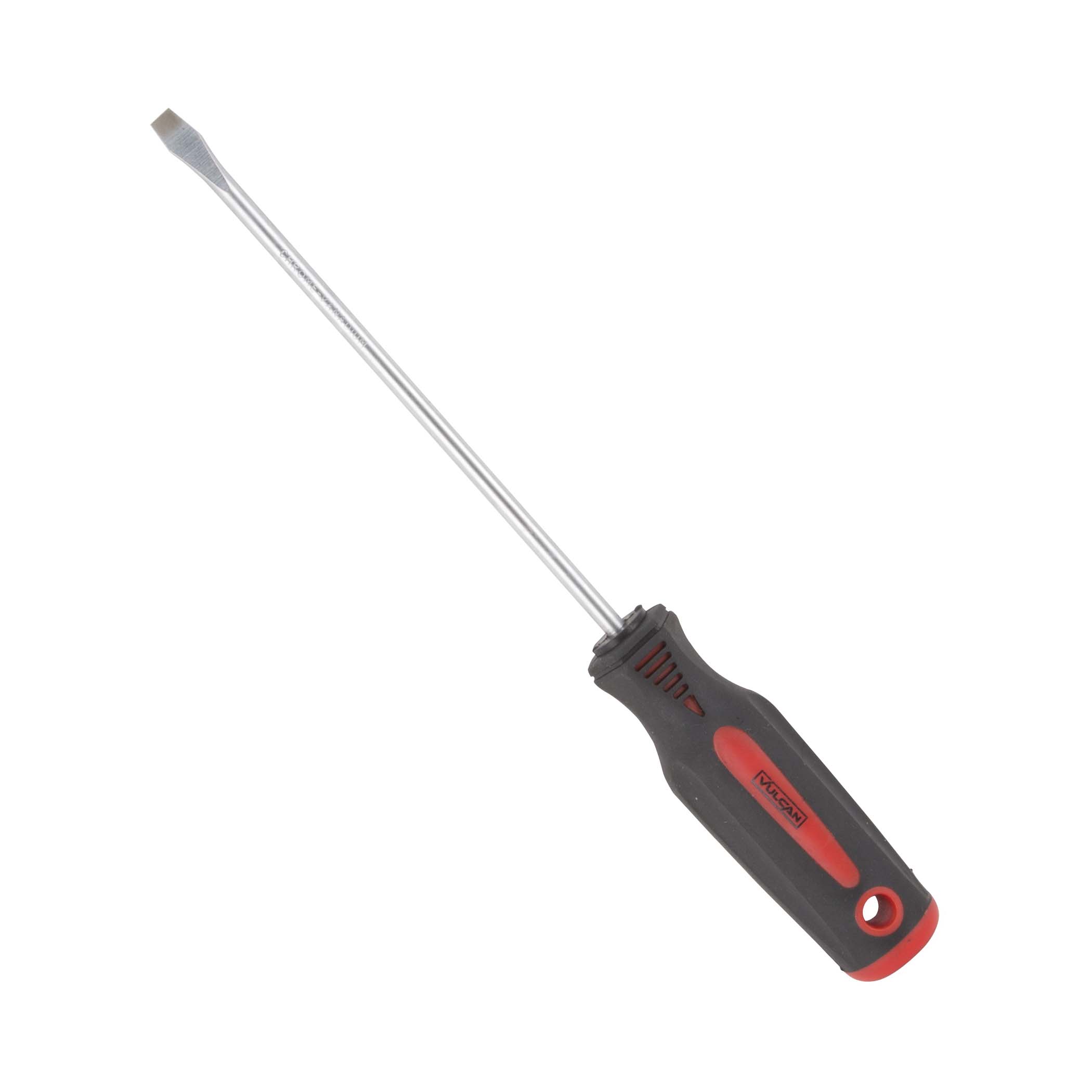 Screwdriver, 3/16 in Drive, Slotted Drive, 9-3/4 in OAL, 6 in L Shank