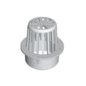DrainTech 0333SDG Atrium Grate, 3 in Dia, Round, Polyethylene, Green