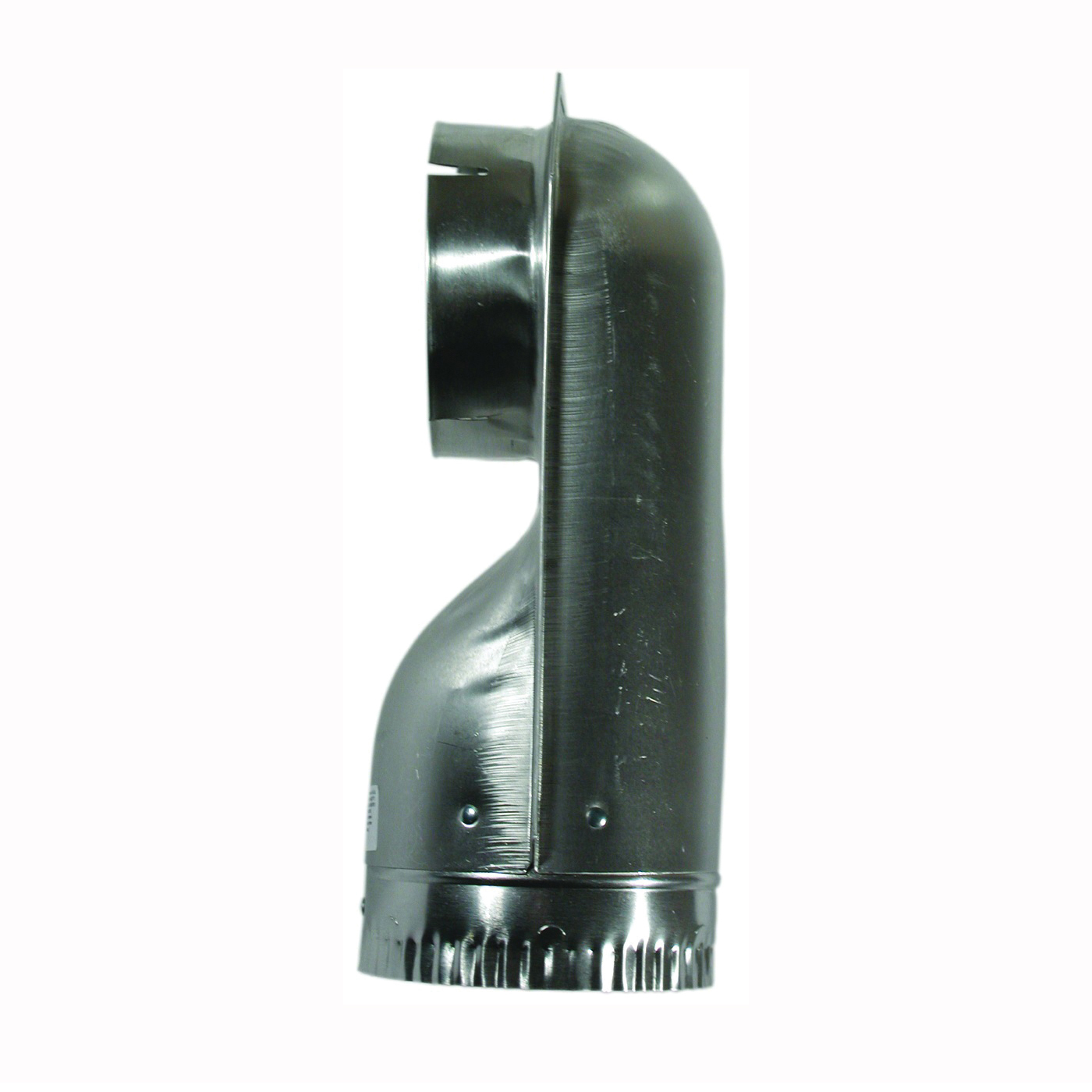 SAF-T-DUCT 010155 Offset Elbow, 4.2 in Connection, Male x Female Thread, Aluminum