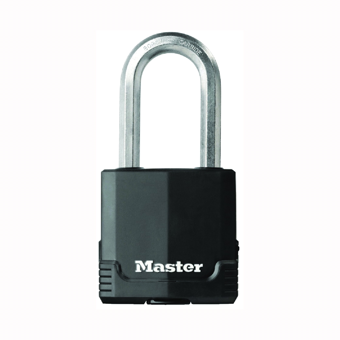 Master Lock Magnum M515XKADLH Keyed Padlock, Different Key, 3/8 in Dia Shackle, 2 in H Shackle, Stainless Steel Body - 1