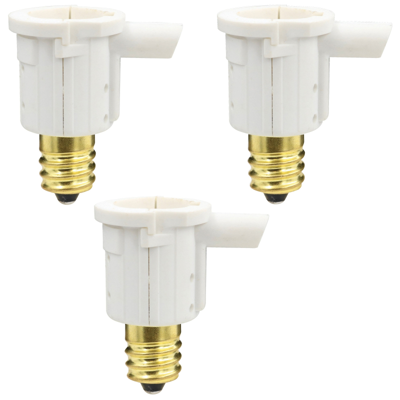 ORPCAC311 Candelabra Base Adapters, 120 V, White