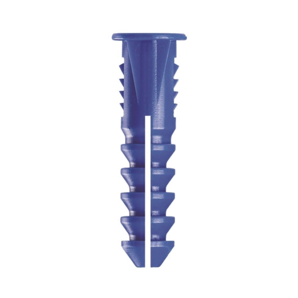 193S Screw Anchor, #8-10 Thread, 1-1/4 in L, Polyethylene, 175 lb