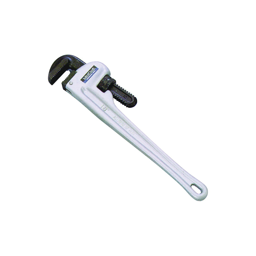 ProSource JL401413L Pipe Wrench, 18 in L, Aluminum/Carbon Steel - 1