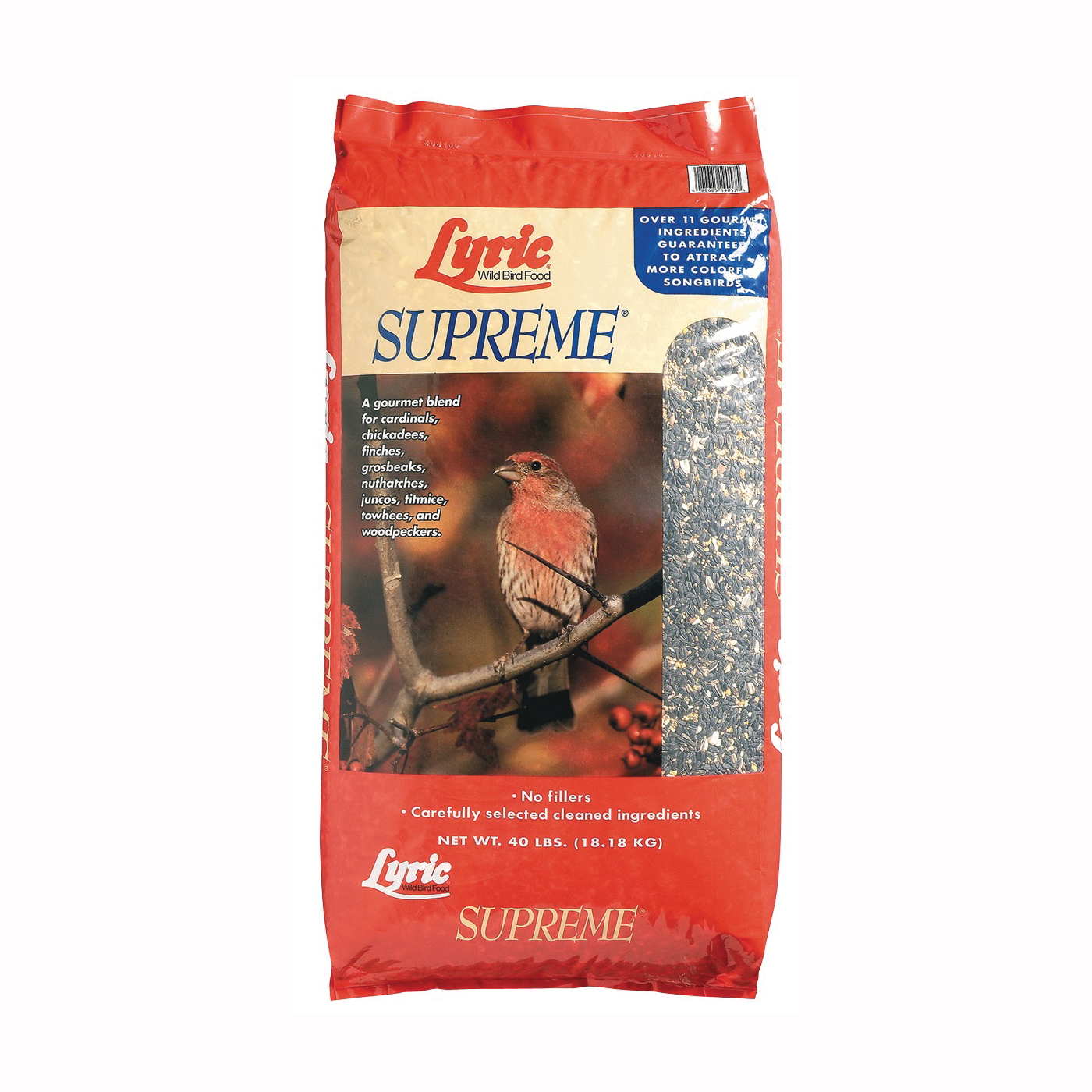 26-47293 Supreme Mix Bird Feed, 40 lb Bag