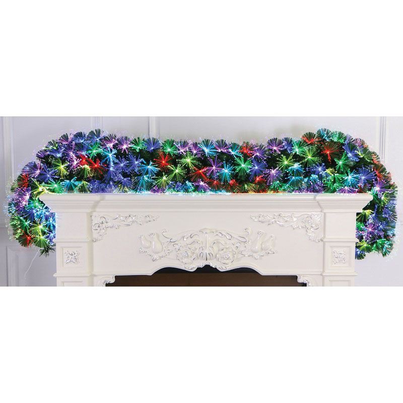54827 Firework Garland, LED, Multi-Color, Indoor, 6.5 ft