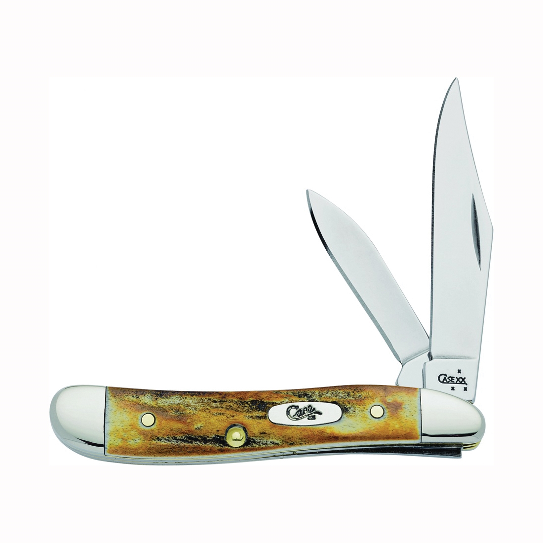 CASE 048 Pocket Knife, 5220 Stainless Steel Blade, 2-Blade