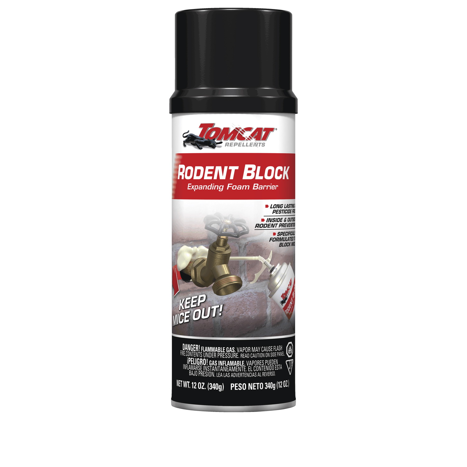 Tomcat 4418508 Foam Barrier, Repels: Mice