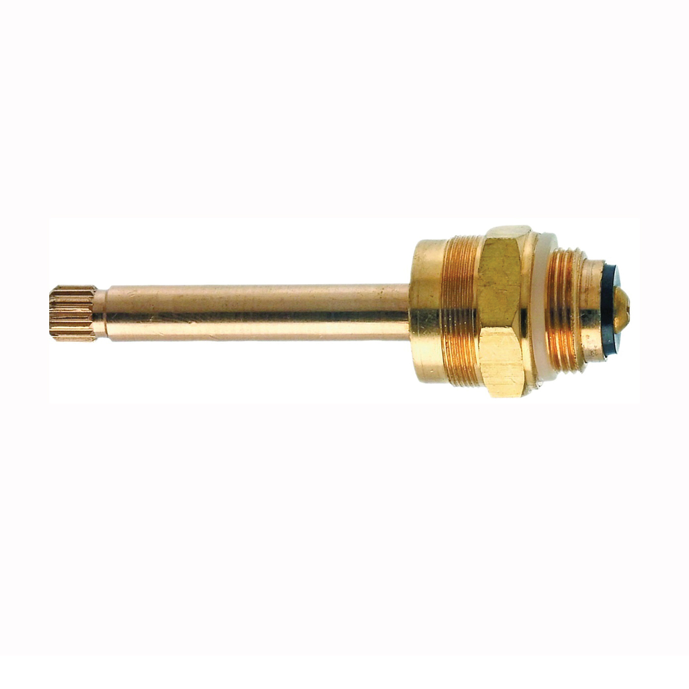 15526B Faucet Stem, Brass, 3-23/32 in L, For: Indiana Brass Two Handle Bath Faucets