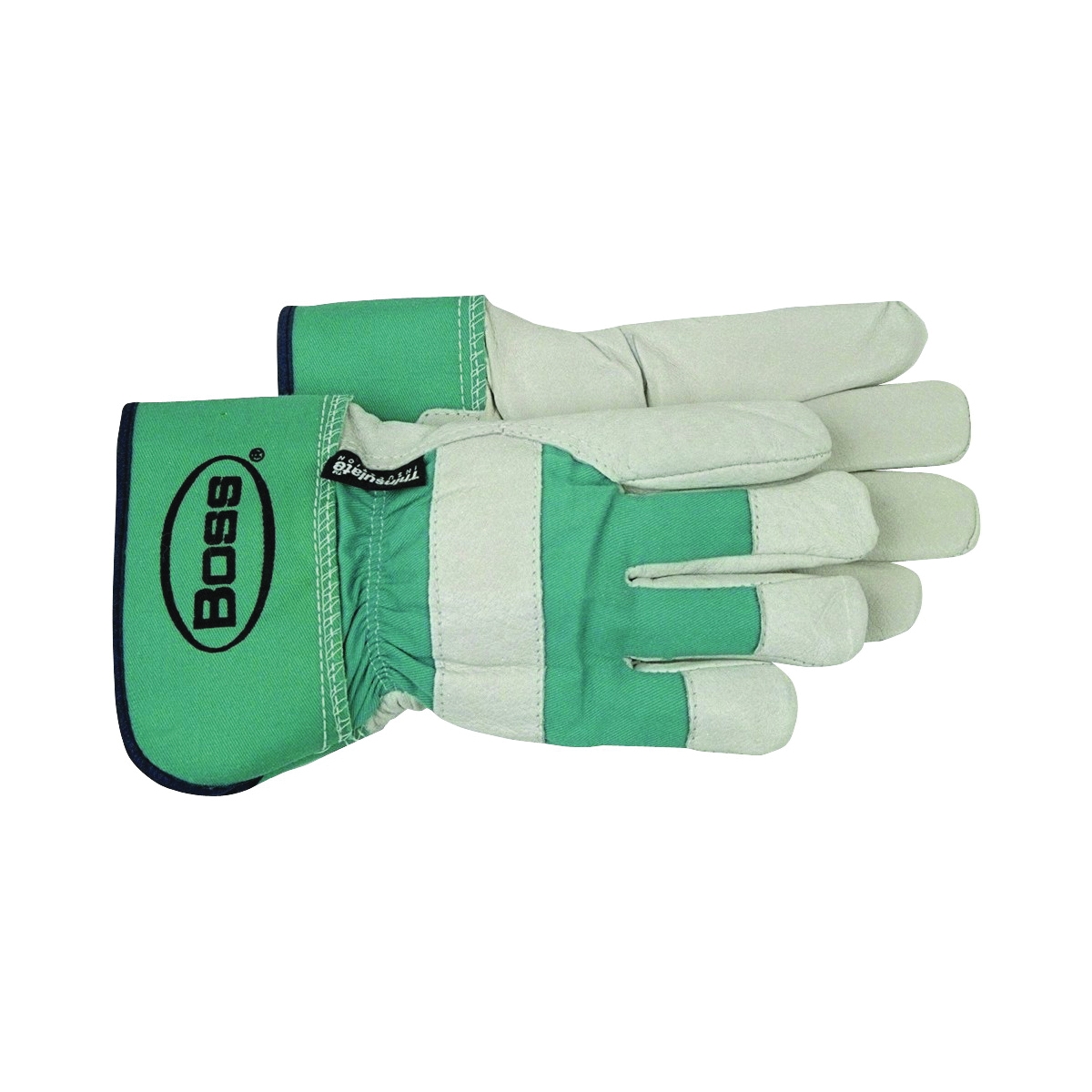 4199B Protective Gloves, Women's, S, Wing Thumb, Safety Cuff, Teal
