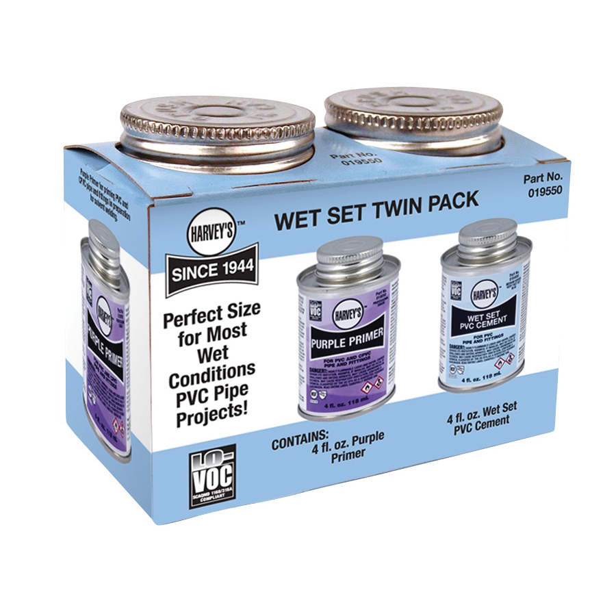 019550 Wet Set/Primer, Purple, 4 oz Box