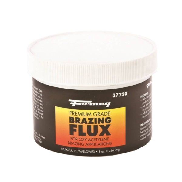 Forney 37250 Brazing Flux, 0.5 lb Re-Sealable Tube, Powder - 1