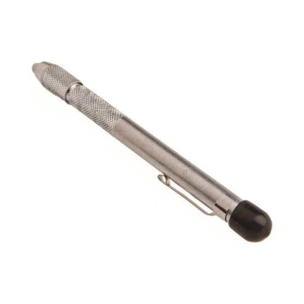 70807 Soapstone Pencil Holder, Aluminum