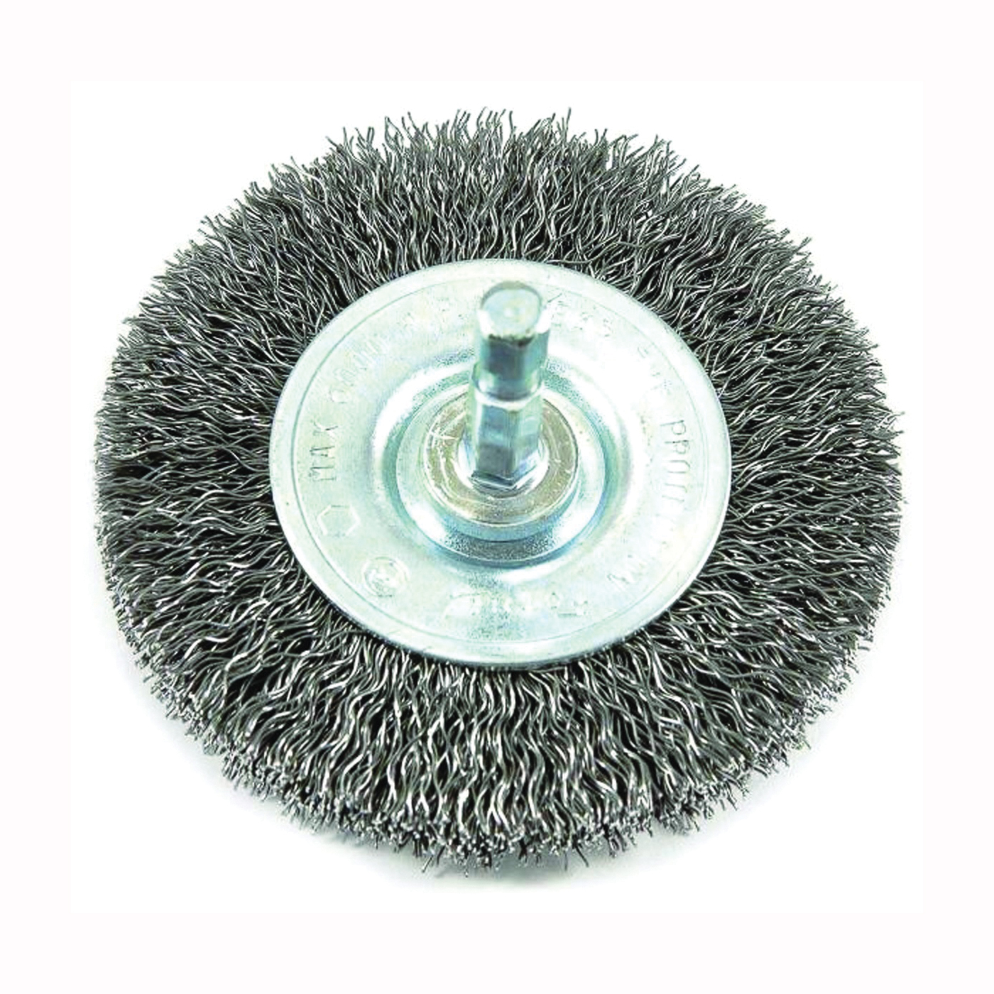 72733 Wire Wheel Brush Coarse Crimped With 1/4-Inch Hex Shank Home Improvement 