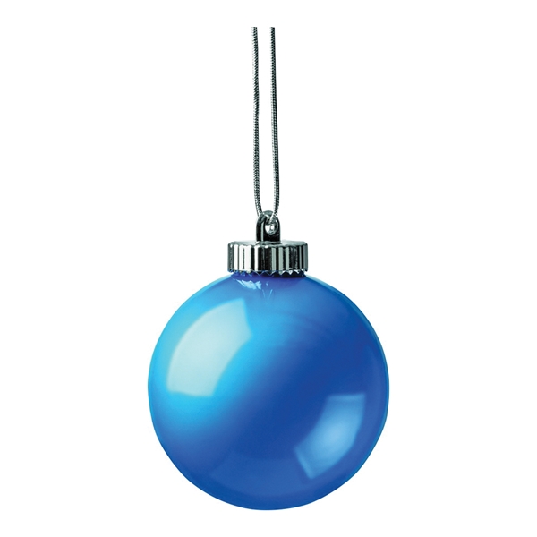 WP510 Globe Pulsing Ornament, 6-1/4 in H, Blue