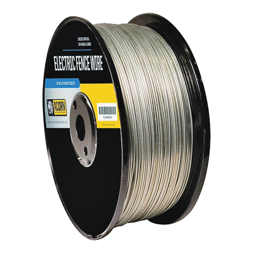 EFW1414 Electric Fence Wire, 14 ga Wire, Metal Conductor, 1/4 mile L