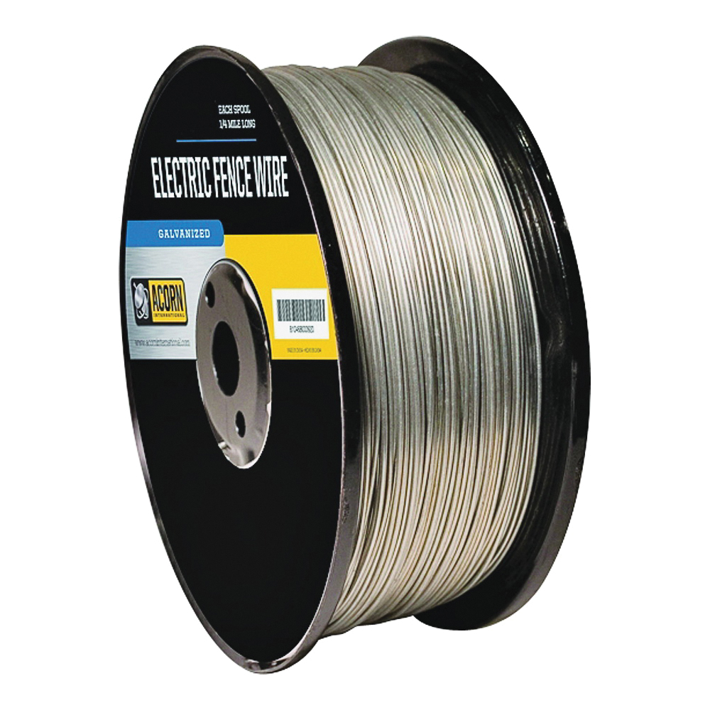 EFW1412 Electric Fence Wire, 14 ga Wire, Metal Conductor, 1/2 mile L
