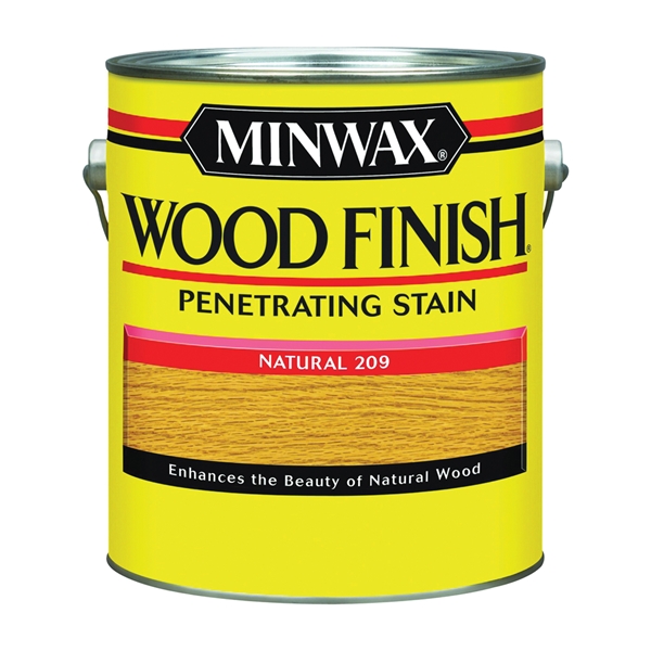 Wood Finish 71000000 Wood Stain, Natural, Liquid, 1 gal, Can