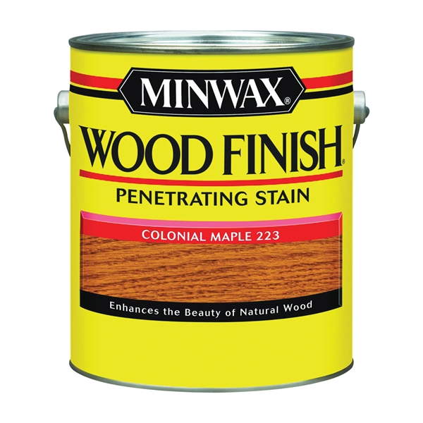 71005000 Wood Stain, Colonial Maple, Liquid, 1 gal, Can