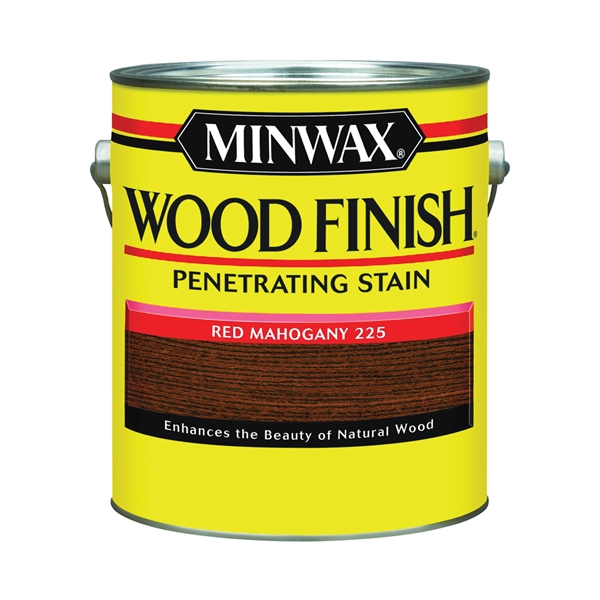 Wood Finish 71007000 Wood Stain, Red Mahogany, Liquid, 1 gal, Can