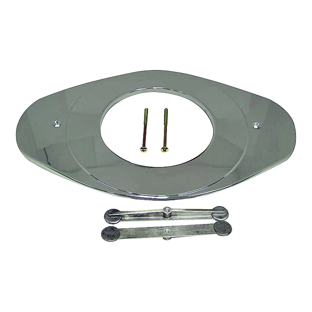 80000 Remodeling Cover, Plastic/Stainless Steel/Zinc, For: Universal Tub/Shower Faucet