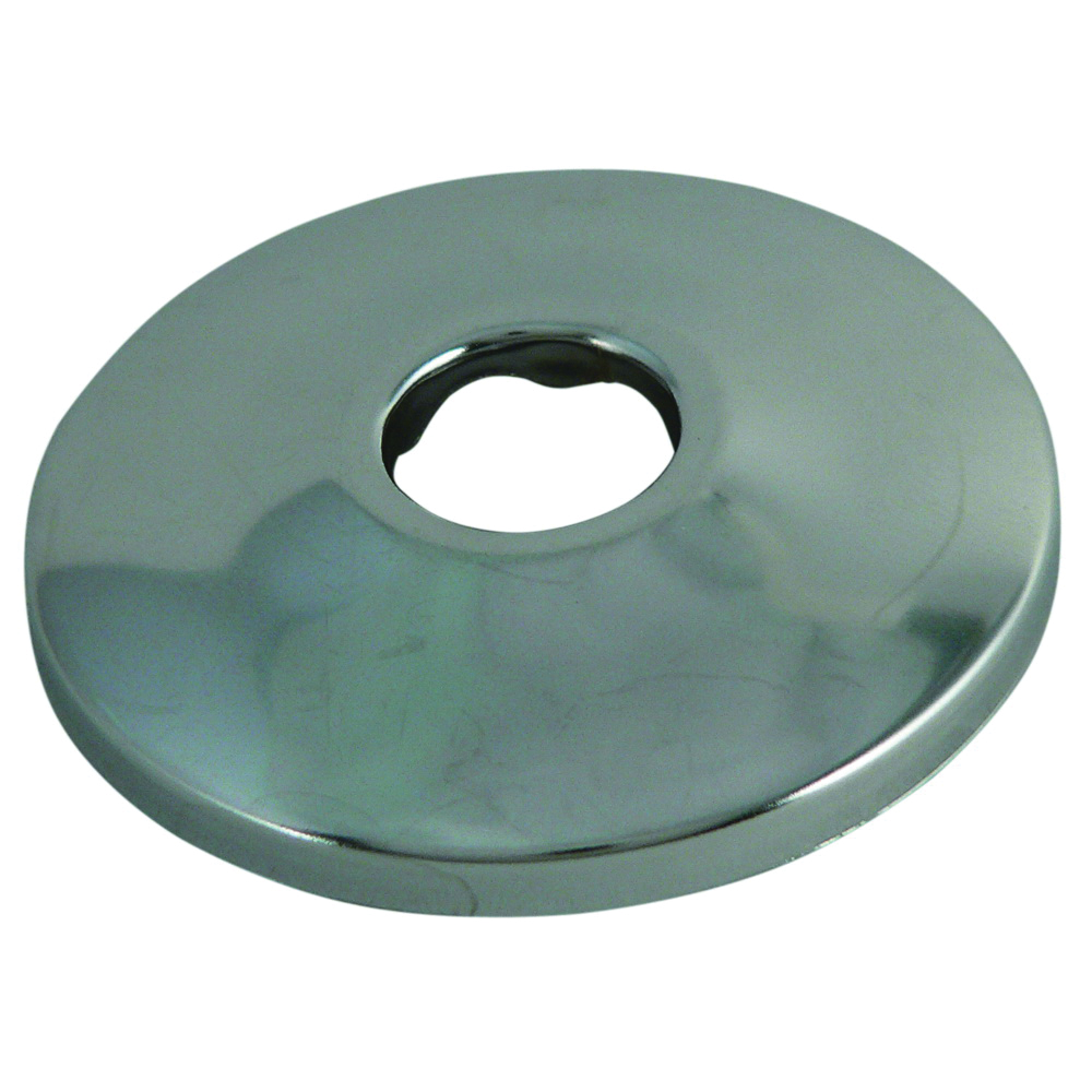 PP90PC Bath Flange, 3-1/2 in W, Chrome, For: 3/8 IPS, 1/2 Copper in