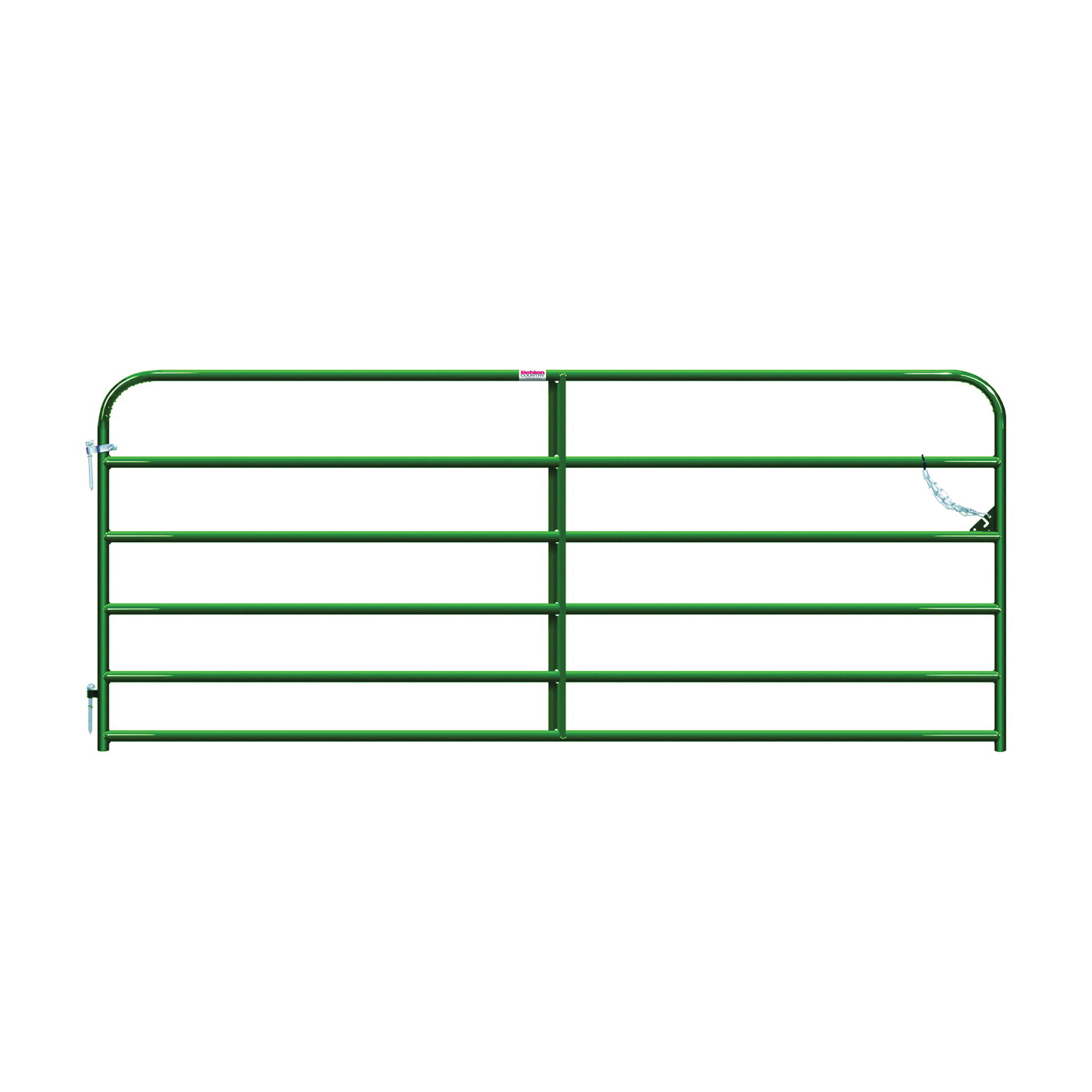 Behlen Country 40130102 Utility Gate, 10 ft W Gate, 50 in H Gate, 20 ga Frame Tube/Channel, Green