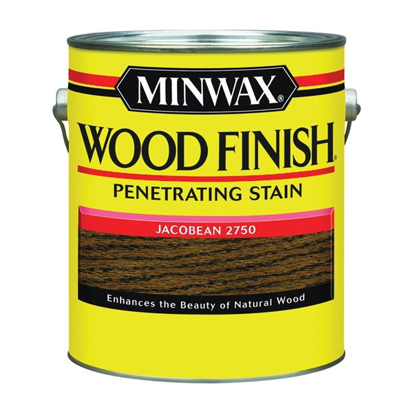Minwax 71014000 Wood Stain, Jacobean, Liquid, 1 gal, Can