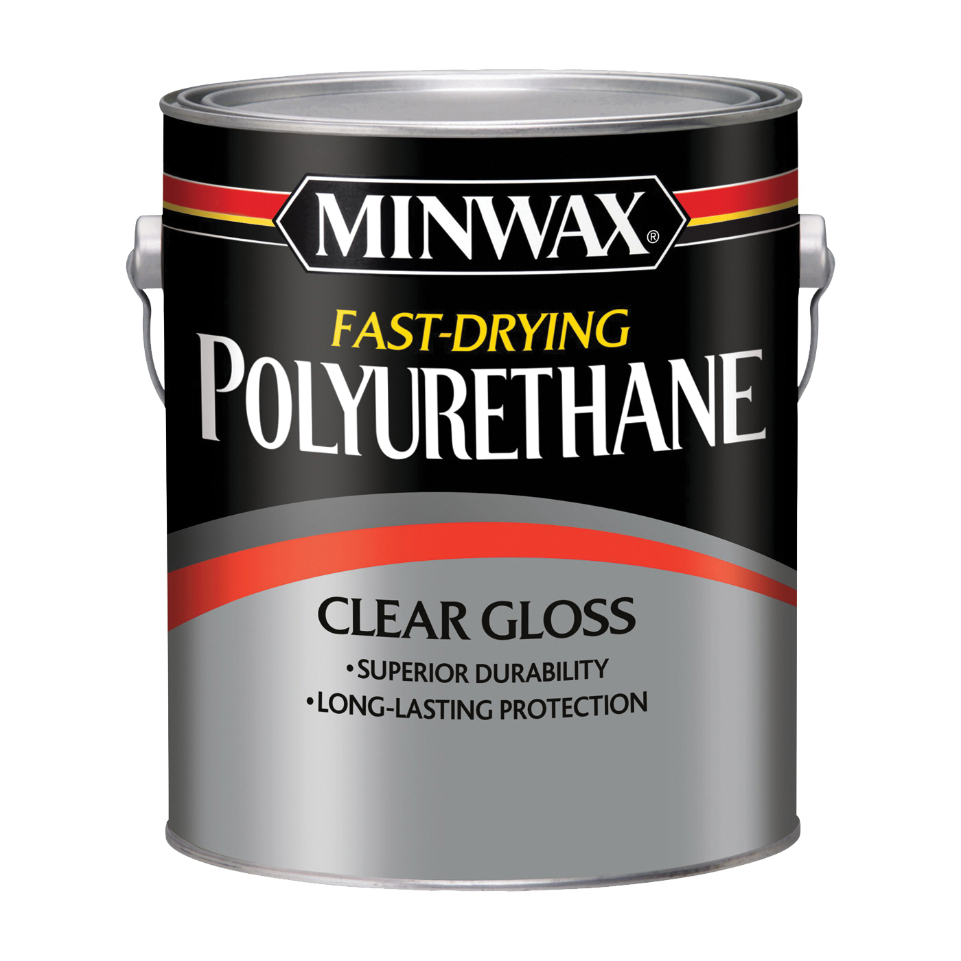 71030000 Polyurethane Paint, Liquid, Clear, 1 gal, Can