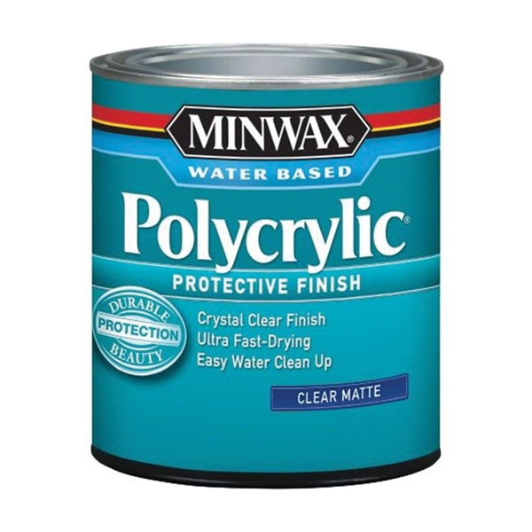 Minwax Polycrylic Spray Tutorial & Product Review Chalk Paint Wax  Alternative & How to Wet Sand 