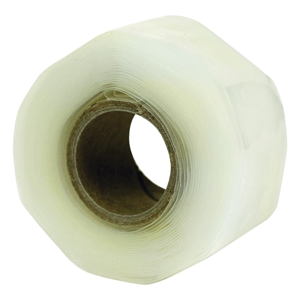 RT12012BCL Pipe Repair Tape, 12 ft L, 1 in W, Clear