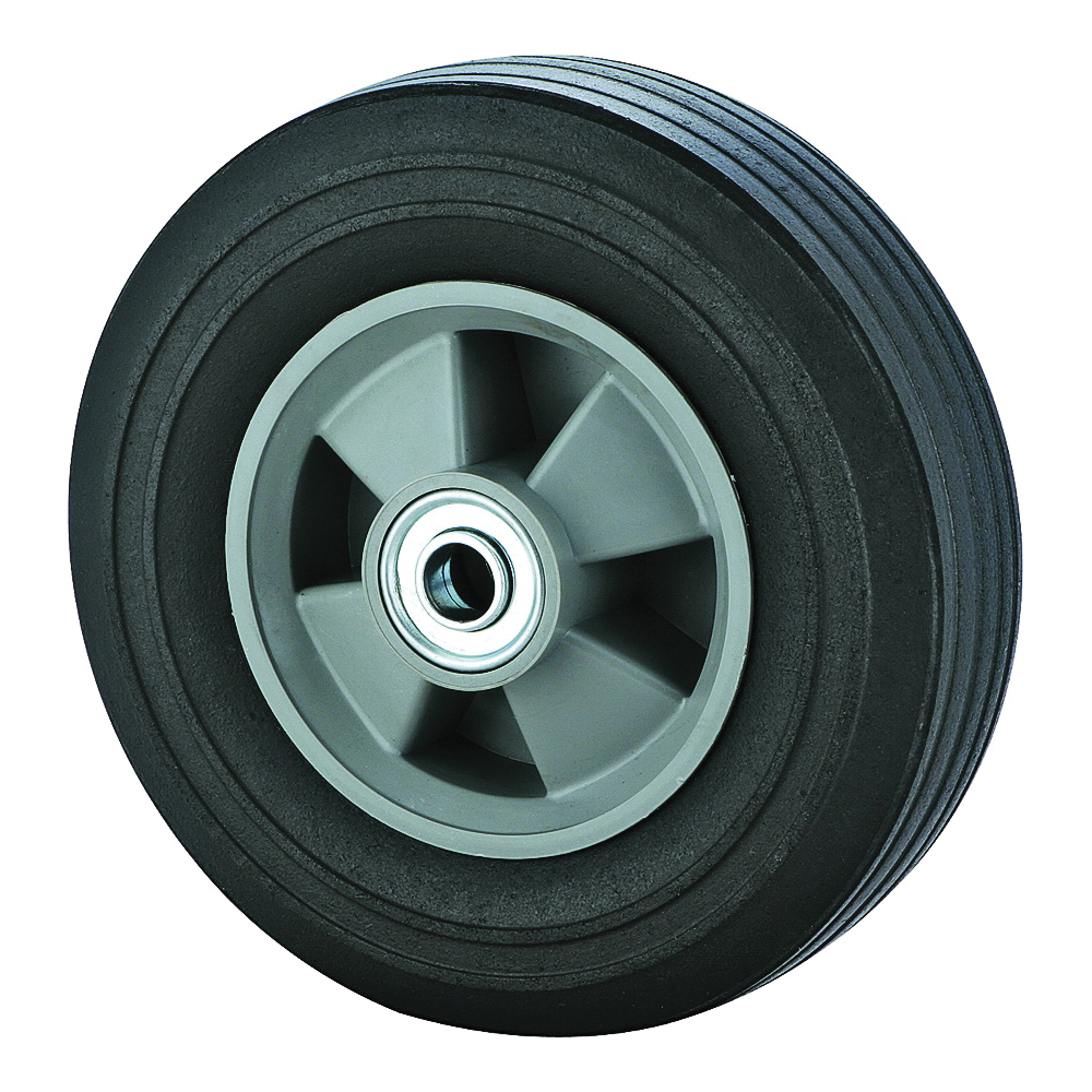 ProSource CW/W-005 Hand Truck Wheel, Nil, 8 x 2-1/4 in Tire, 1-3/4 in Dia Hub, Rubber - 1