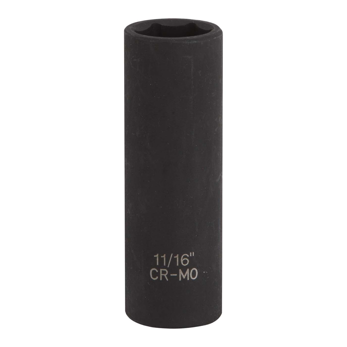 Deep Impact Socket, 11/16 in Socket, Black Phosphate