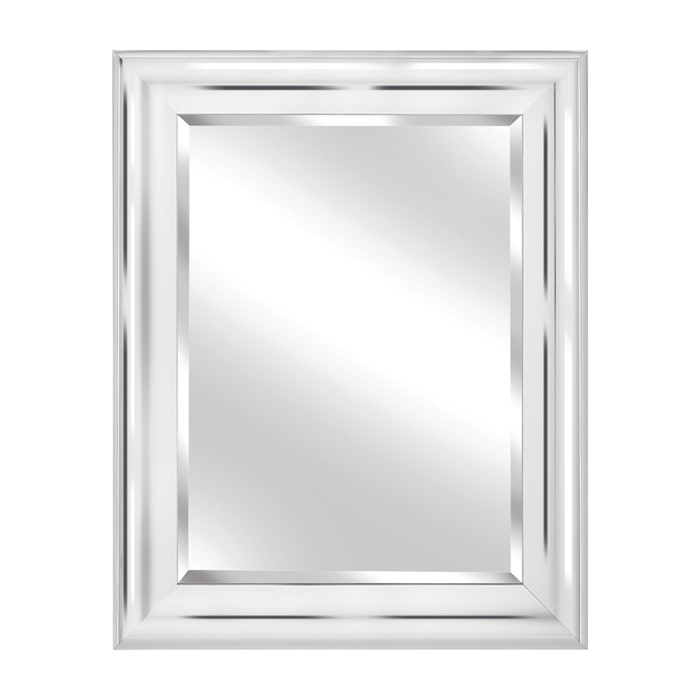 200101 Simple Framed Mirror, 33-1/2 in W, 27-1/2 in H, Rectangular