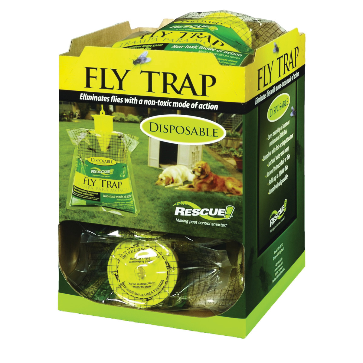 RESCUE FTD-DB12 Fly Trap, Solid, Musty - 3