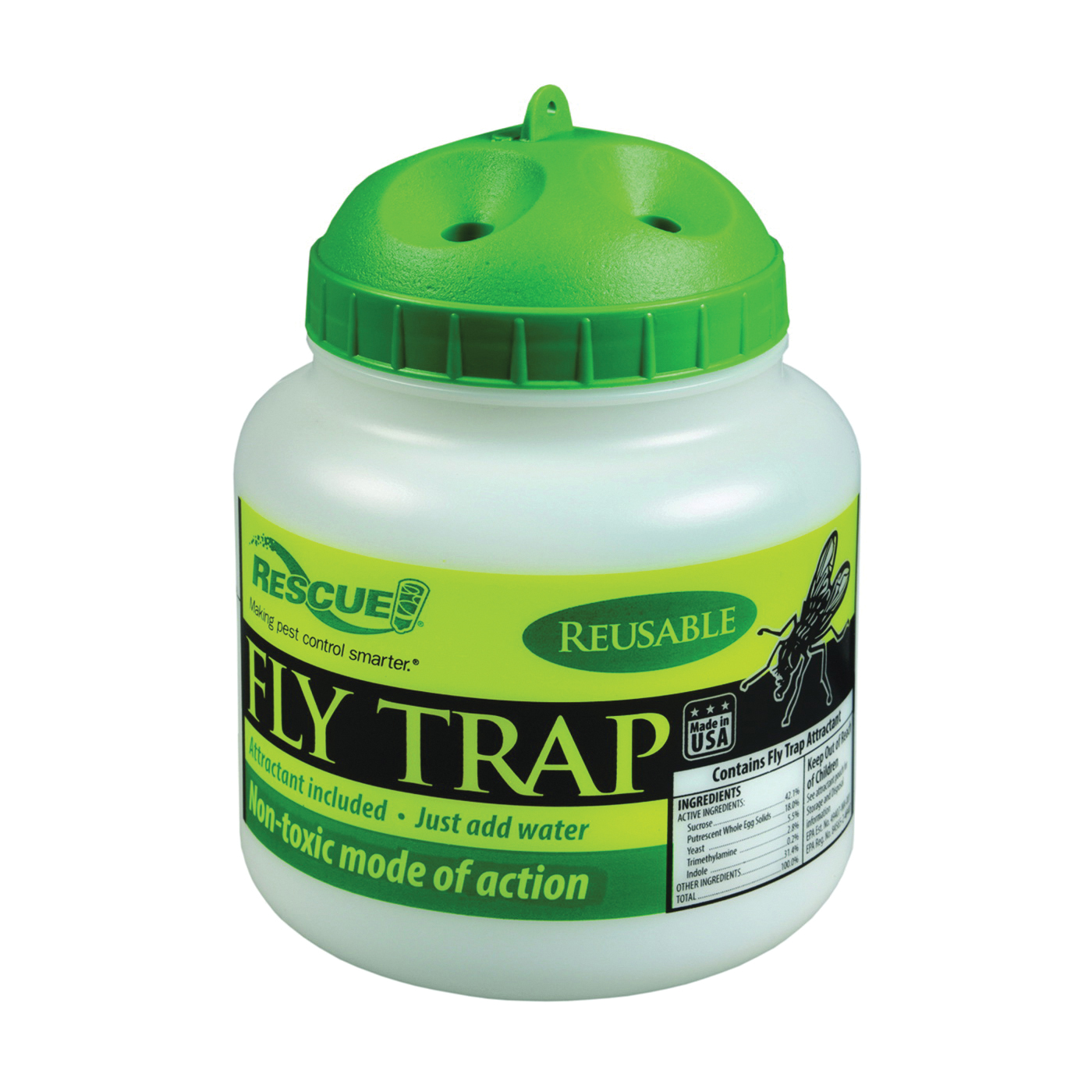 RESCUE FTR-SF4 Fly Trap Refill, Solid, Musty Refill Pack - 1