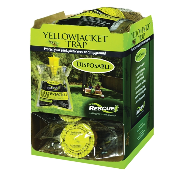 Rescue YJTD-DB12-E Disposable Yellow Jacket Trap, Includes: Attractant