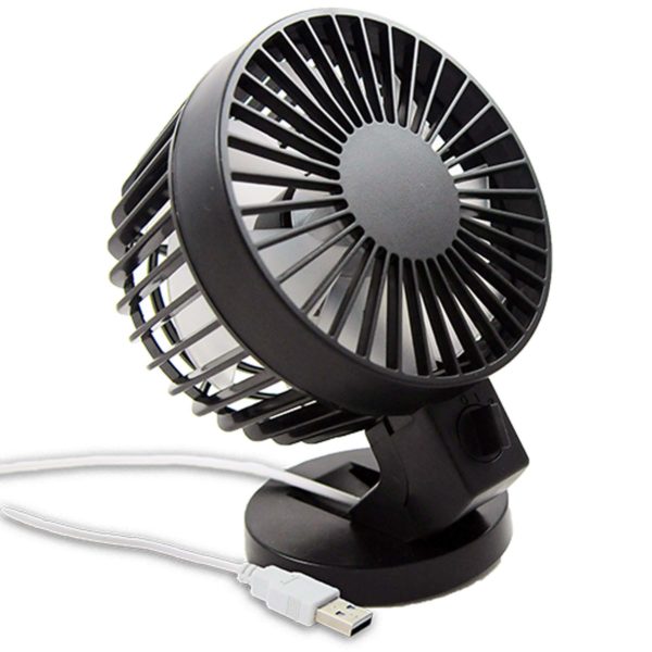Mini Size Desktop Fan Table Fan Computer Fan for Home Office Outdoor Travel AYOUYA Desk Fan USB Fan Strong Wind Cooling Fan with Adjustable Head 3 Speeds