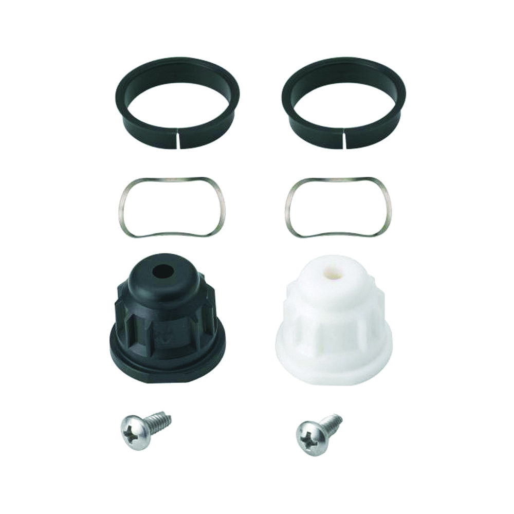 Moen 179103 Handle Adapter Kit, Plastic, For: Monticello, Mini-Wide, Roman Two Handle Centerset Tub and Bar Faucets