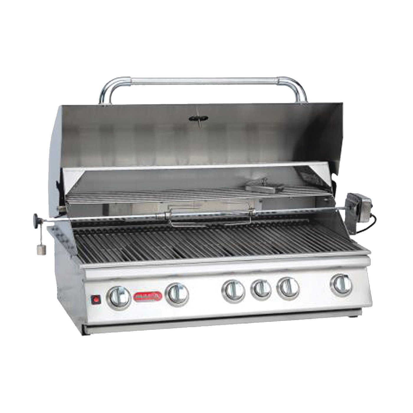 Brahma 57569 Gas Grill Head, 90000 Btu, Natural Gas, 5-Burner, 266 sq-in Secondary Cooking Surface