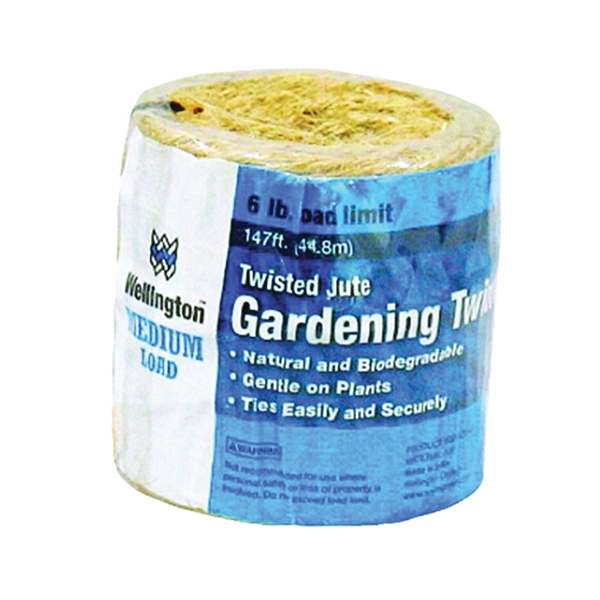 Wellington 147 ft. L Natural Twisted Jute Twine Wellington 147 ft. L Natural Twisted Jute Twine