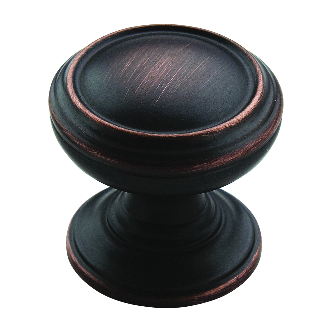 BP55342ORB Cabinet Knob, 1-1/4 in Projection, Zinc, Oil-Rubbed Bronze