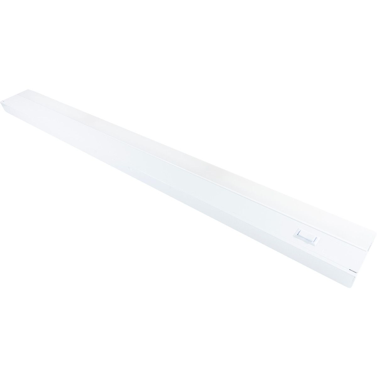 GE 10142 Under Cabinet Light Fixture, 20 W Lamp, 36 in L x 3-1/2 in W x 1-1/8 in D Dimensions, 120 VAC, 20 W, 1-Lamp
